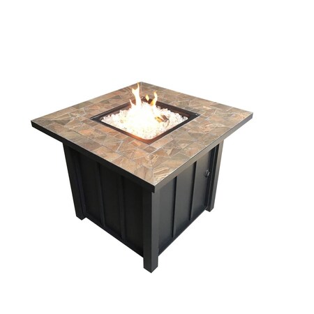 Gardencontrol Square Tile Top Fire Pit GA2773142